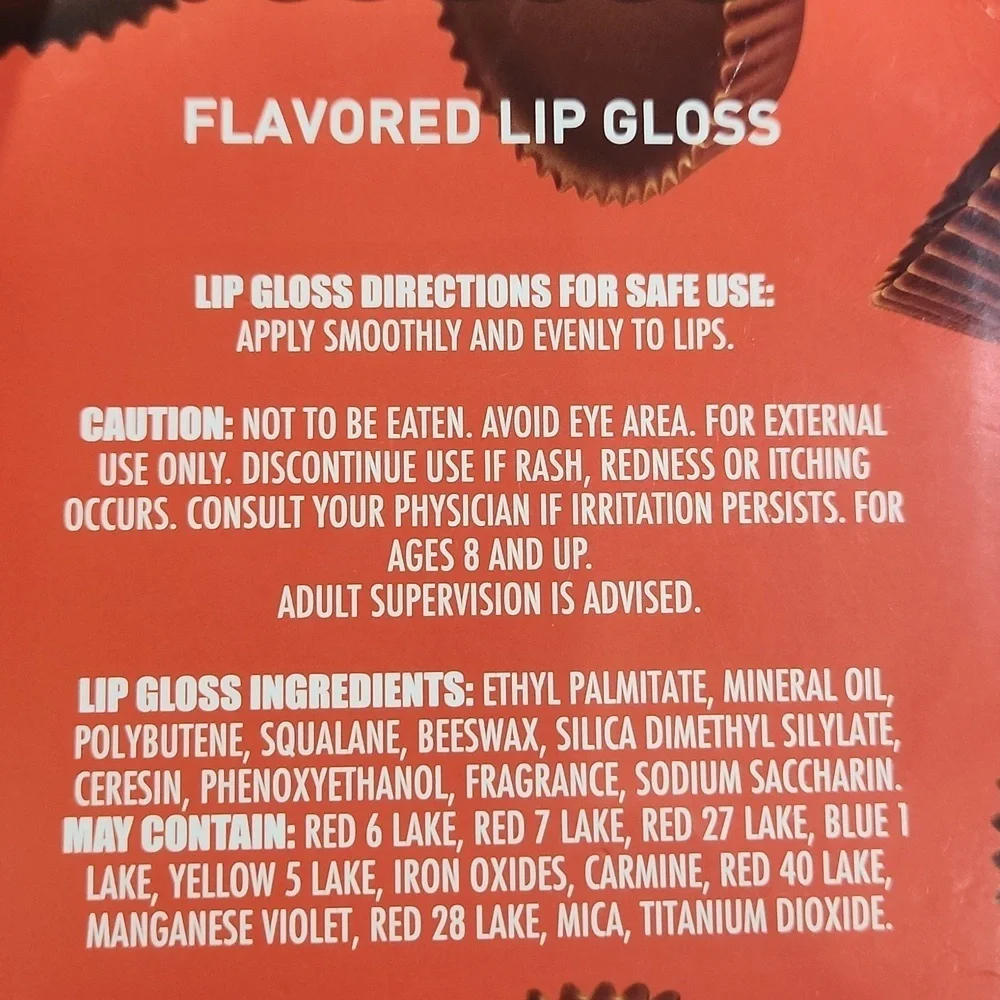 🔹️Reeses 🔹️collectors 5 Pack Flavored lip gloss